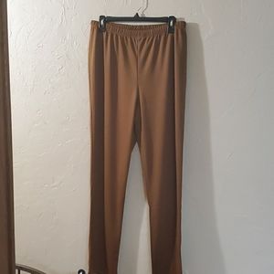 Slinky Brand Polyester Elastic Dress Pants